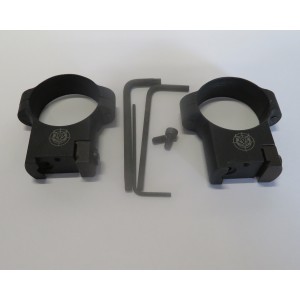 CZ Brno/Tikka 14-16mm dovetails  30mm high rings matte black